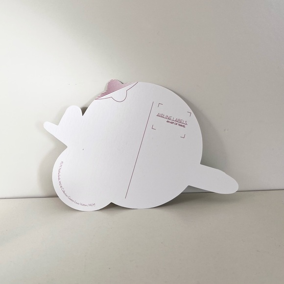 Louis Vuitton jumbo luggage sticker KLM Royal Dutch Airlines - Picture 10 of 11